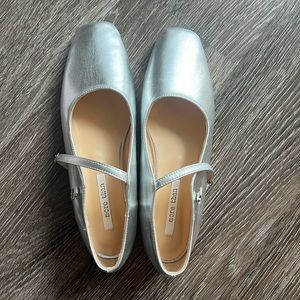 Shop Peche Blair Mary Jane Silver